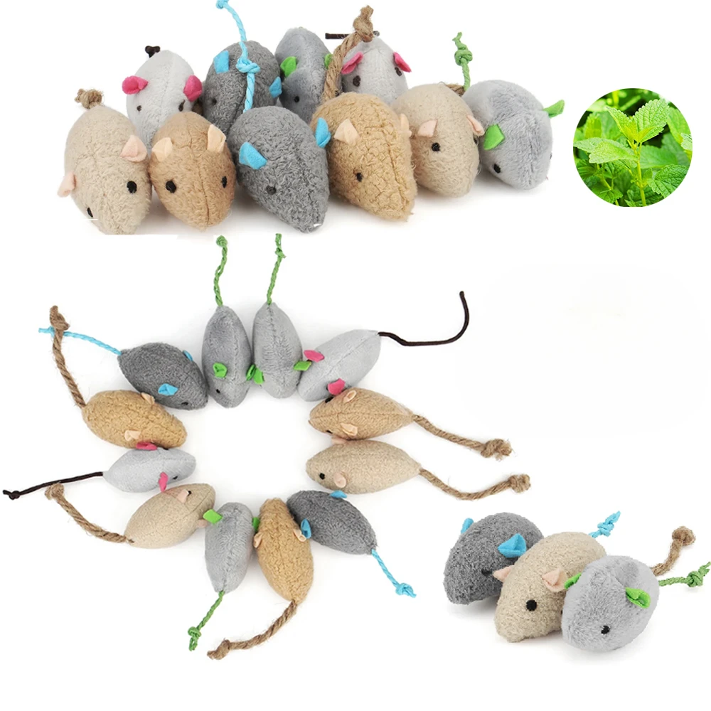 Catnip Toys - 3/24 шт. Игрушек-погремушек для кошек в