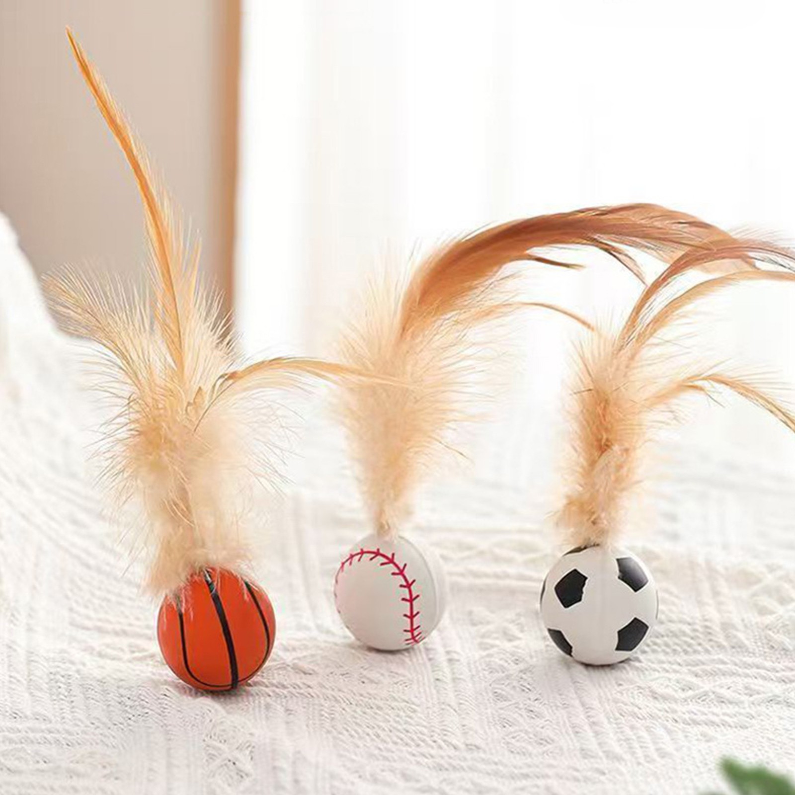 Catnip Toys - Игрушки с кошачьими перьями, интерактивные игрушки