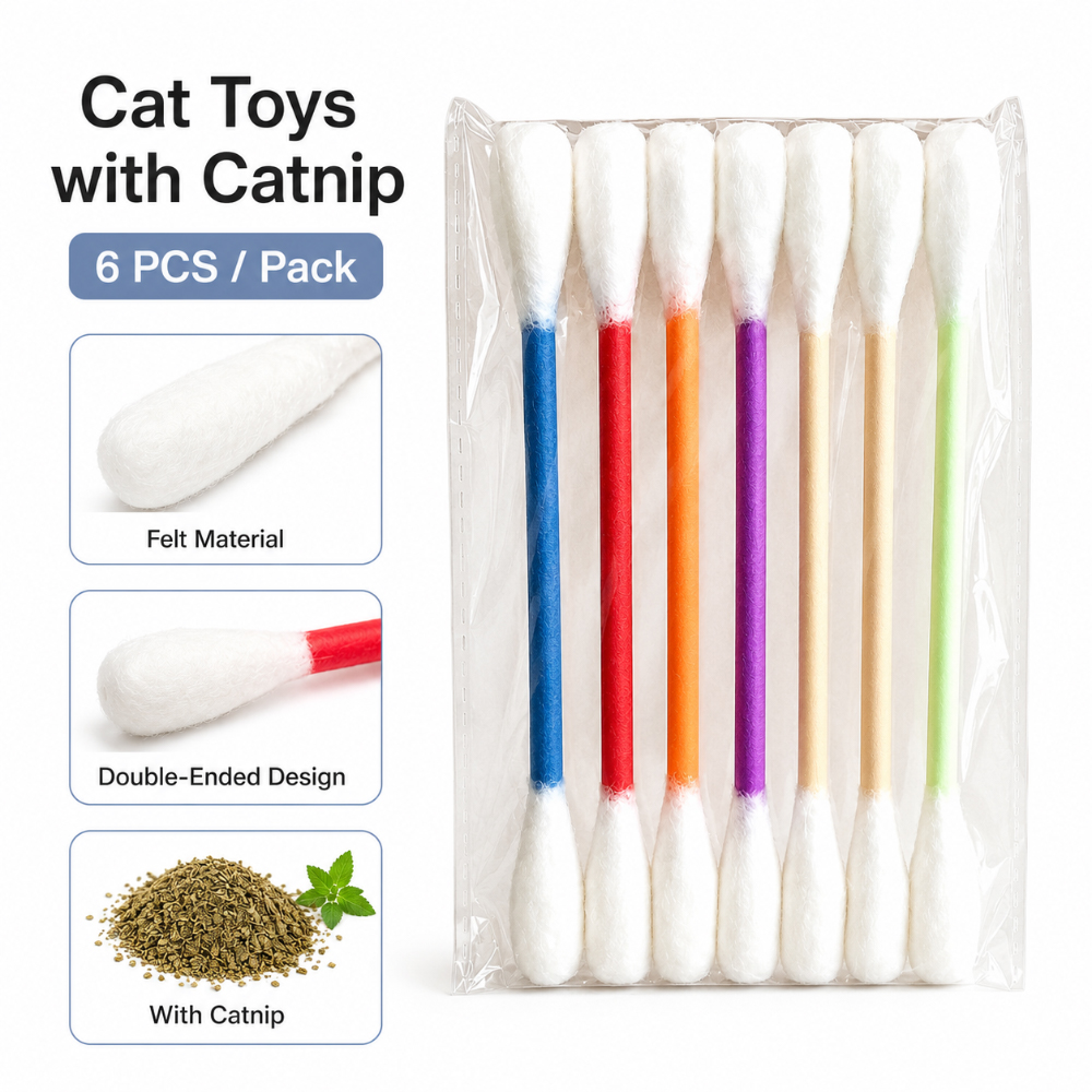 Набор из 6 войлочных игрушек д – обзор и цена Catnip Toys