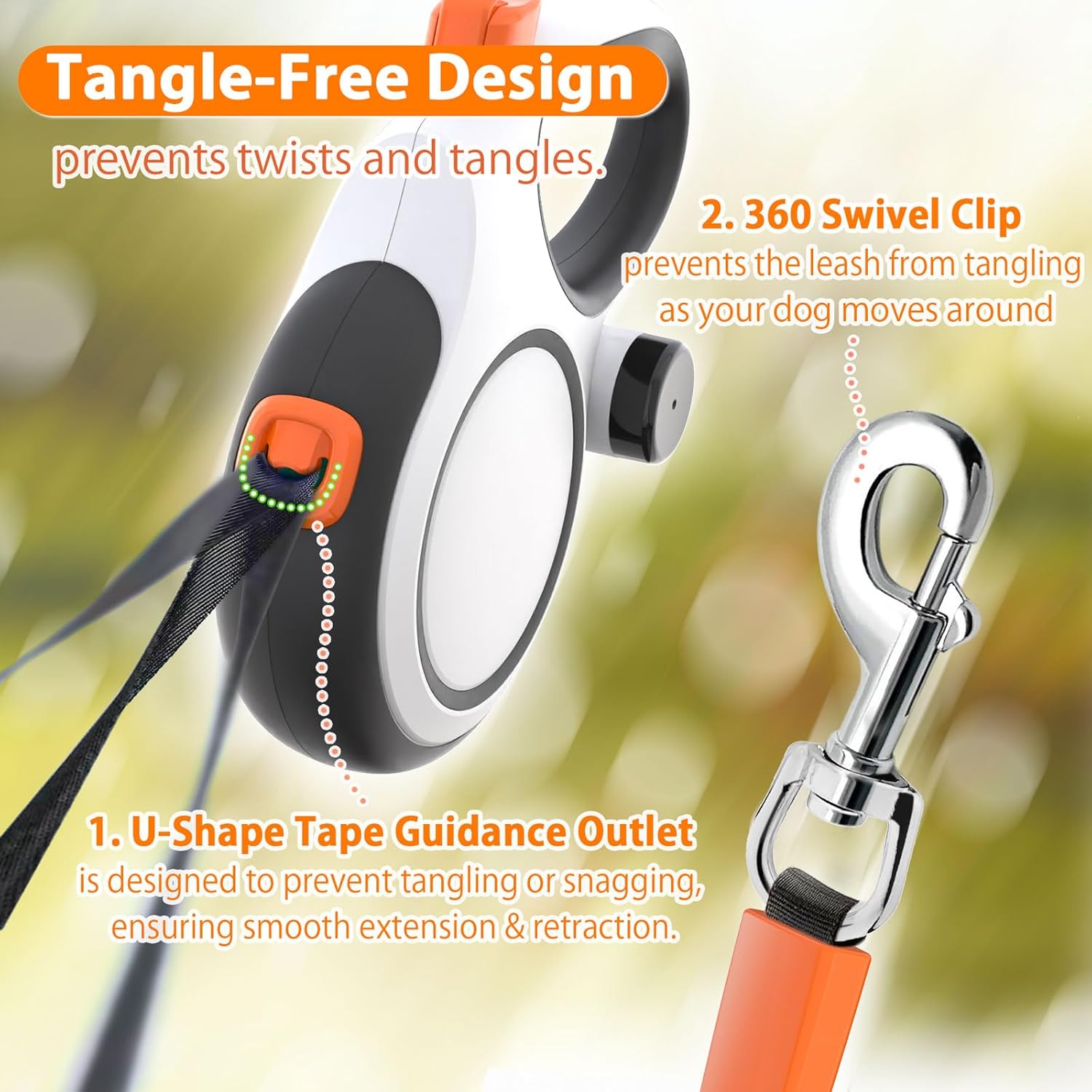 5 м, 8 м, 50 кг, поводок для с – обзор и цена Retractable Dog Leash